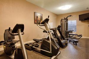 hotel fitness center